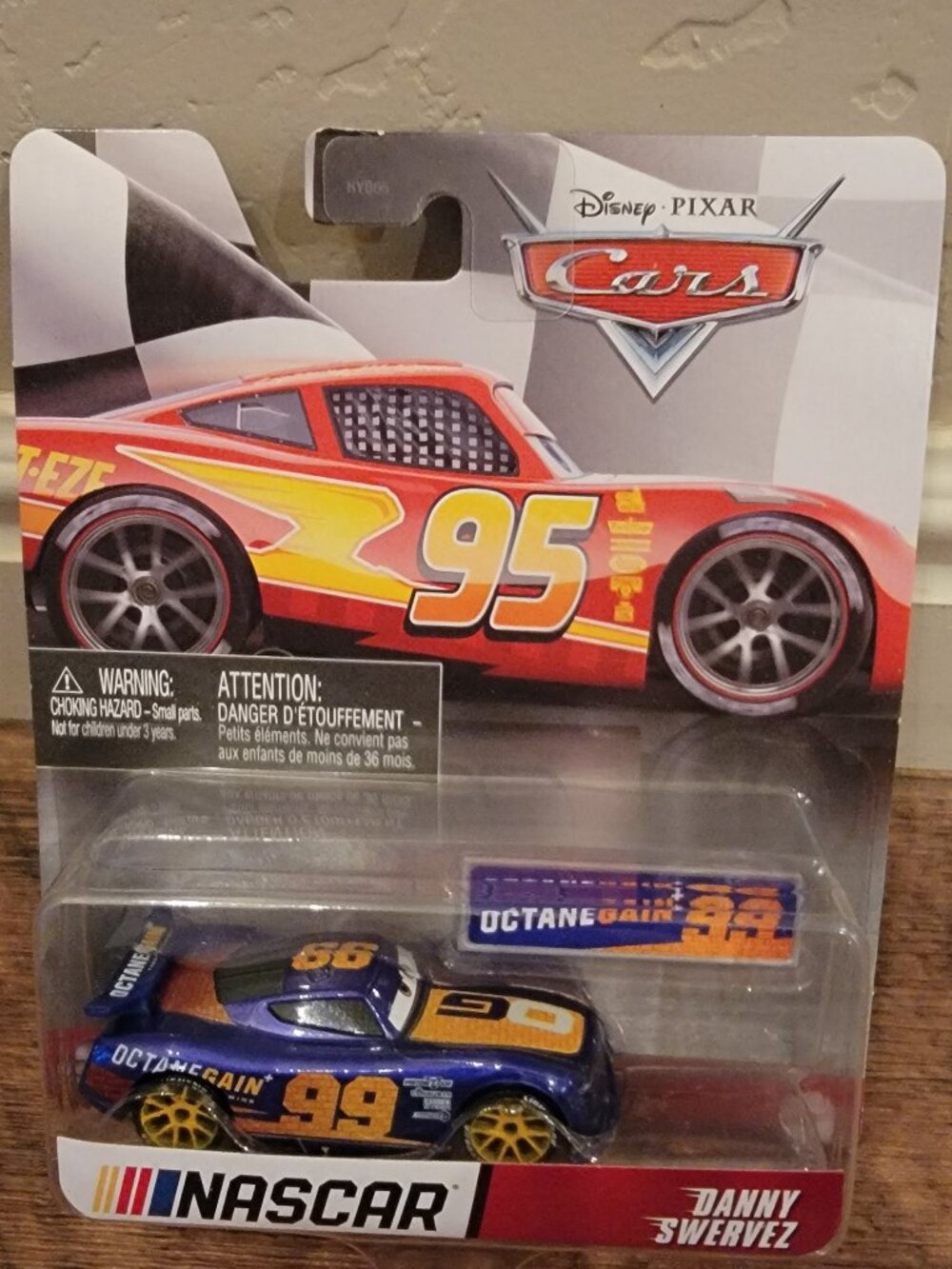 Disney Pixar Cars Danny Swervez, [Blue] Nascar #99